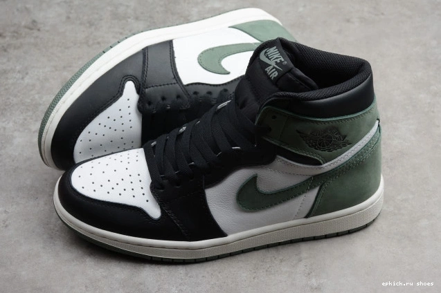 Cheap Green Retro 1 OG Jordan 555088-135 Air High Clay 0717